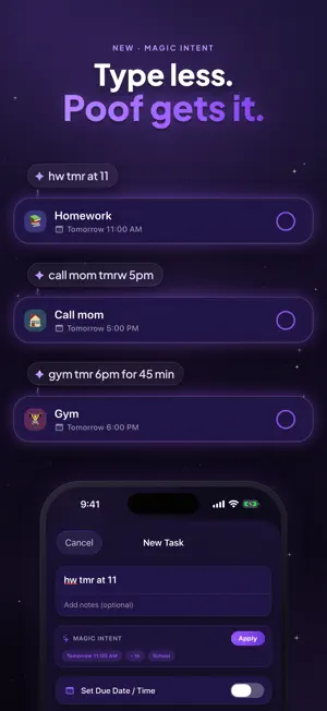 Poof: Magic Planner screenshot 2