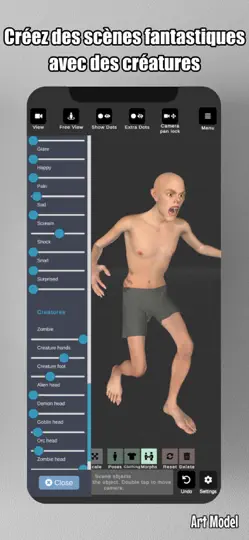 Capture d'écran de Art Model - Pose & Morphologie sur iPhone 6