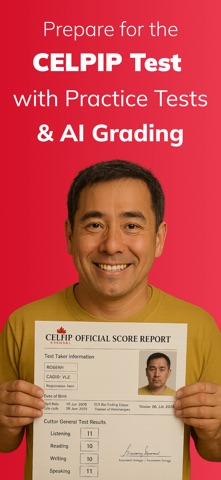 CELPIP Prep : Practice Test screenshot