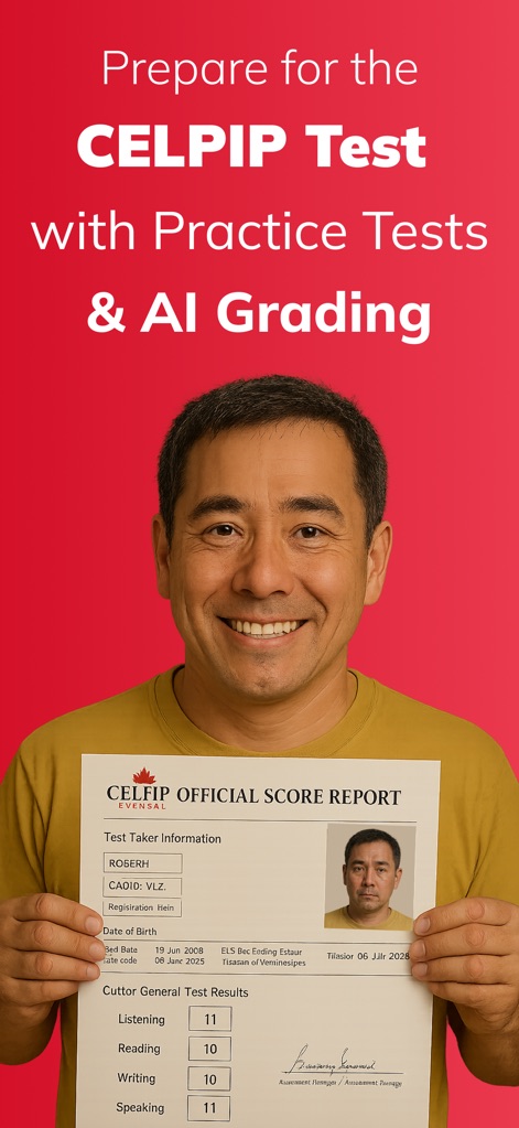 CELPIP Prep : Practice Test - Education App | MWM