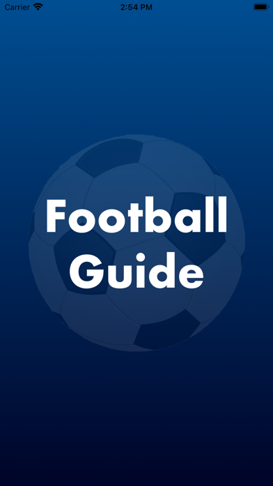 Football Guide Pro Screenshot