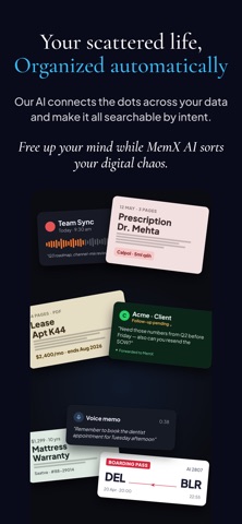 MemX: AI Memory Agent screenshot