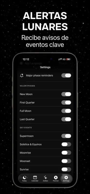 Moon Phase | Lunar Widget screenshot 5 of 5