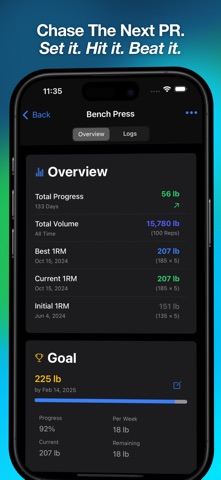 One Rep Max: 1RM Calculator Screenshot 7 of 8