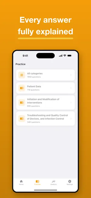 RRT Respiratory Exam Prep screenshot 3