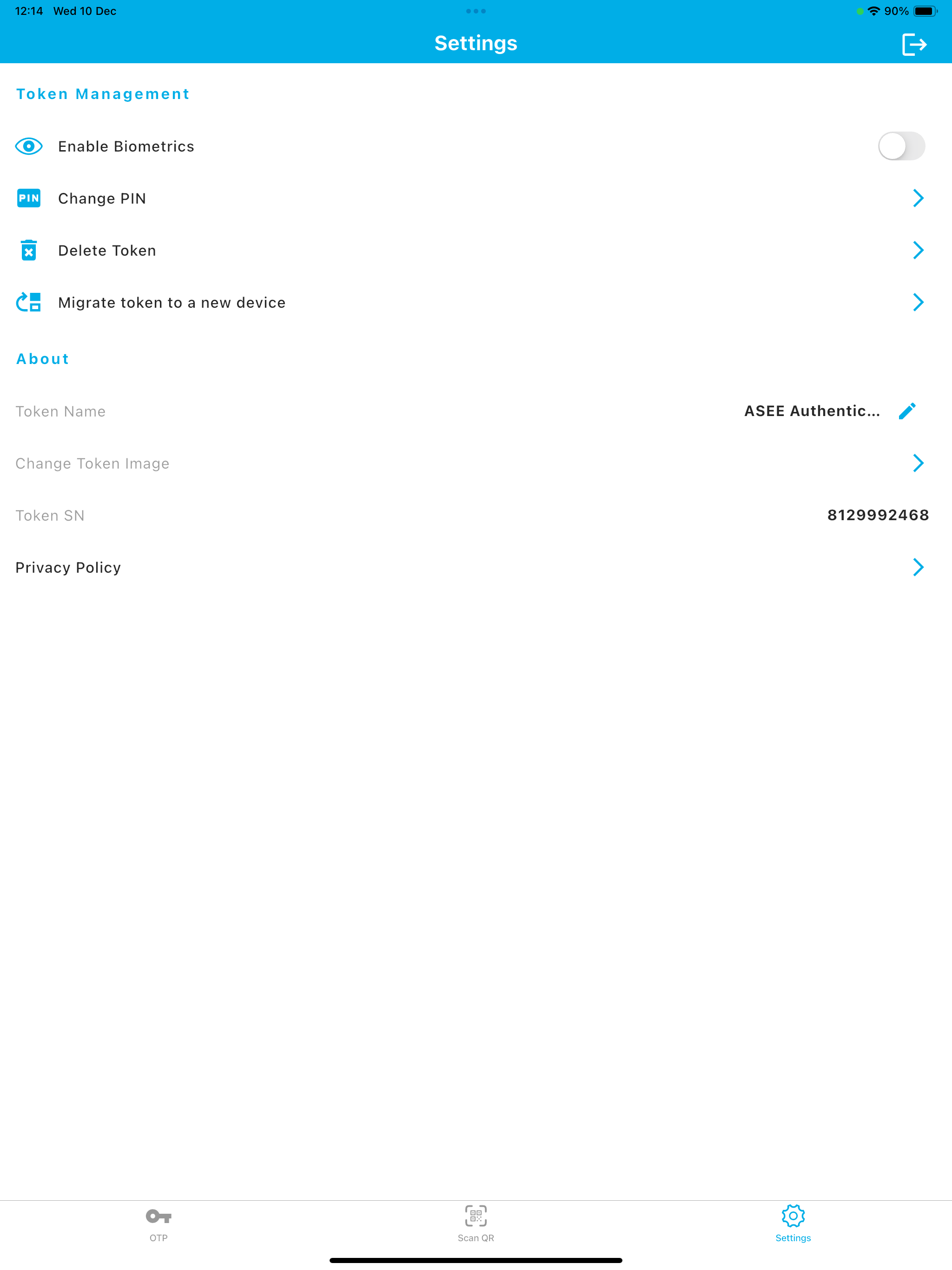 ASEE Authenticator screenshot 7