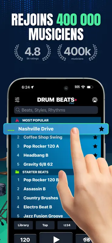 Drum Beats+ Boîte à rythmes screenshot 3 of 6