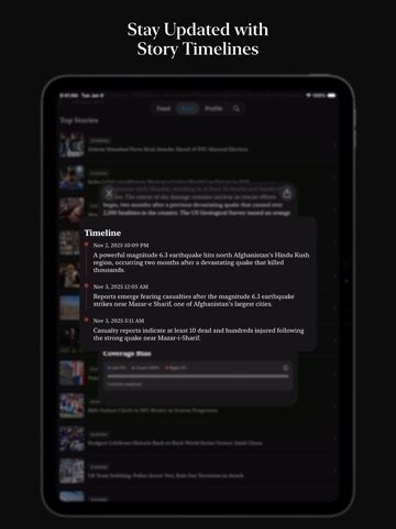 Relative News ipad screenshot 3