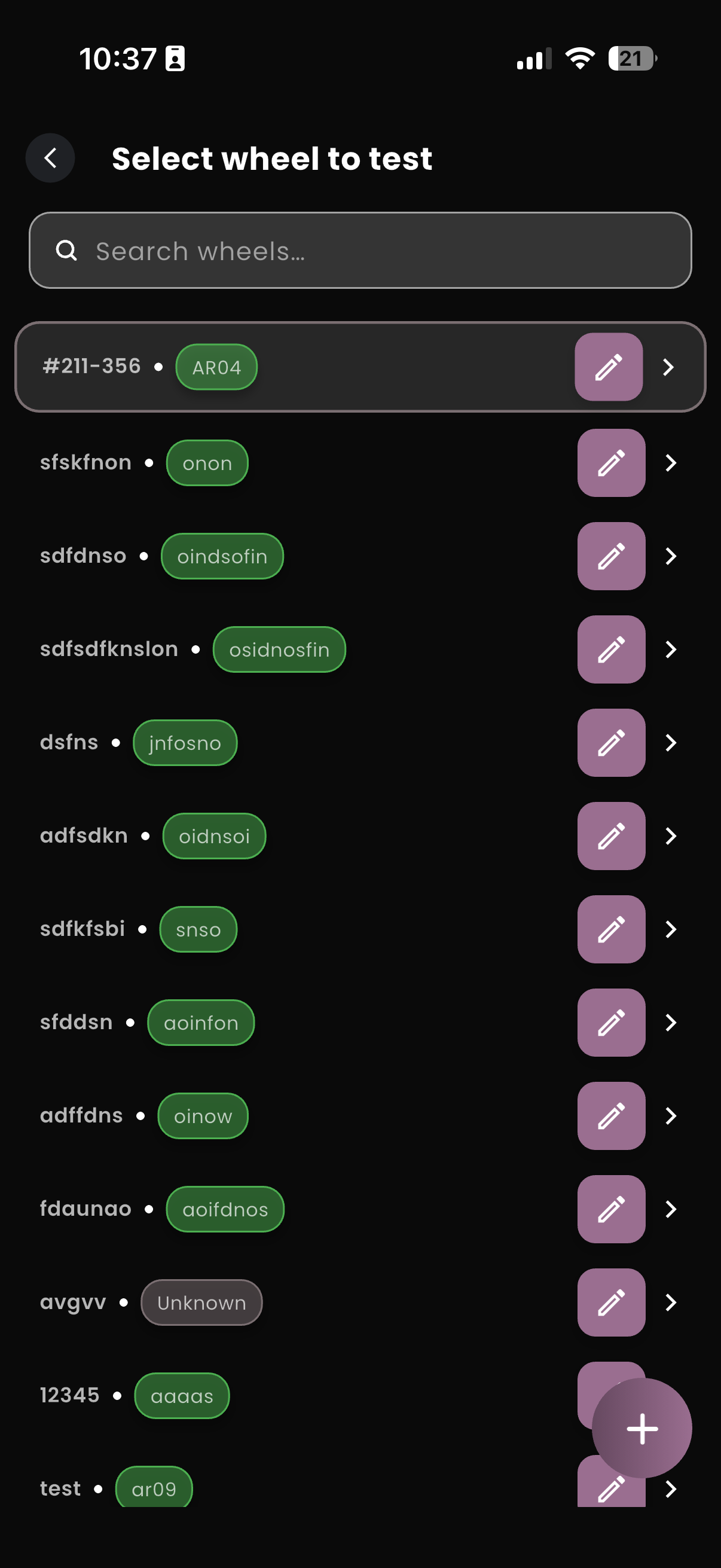 WheelTune screenshot 2