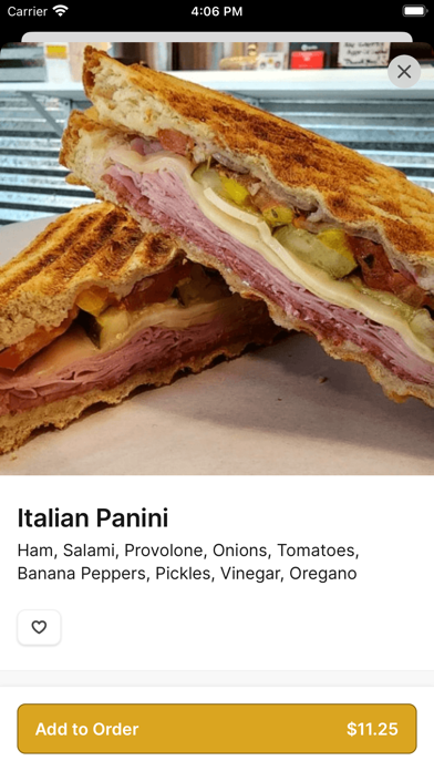 Yellow Mustard iPhone screenshot 3 - Food & Drink app