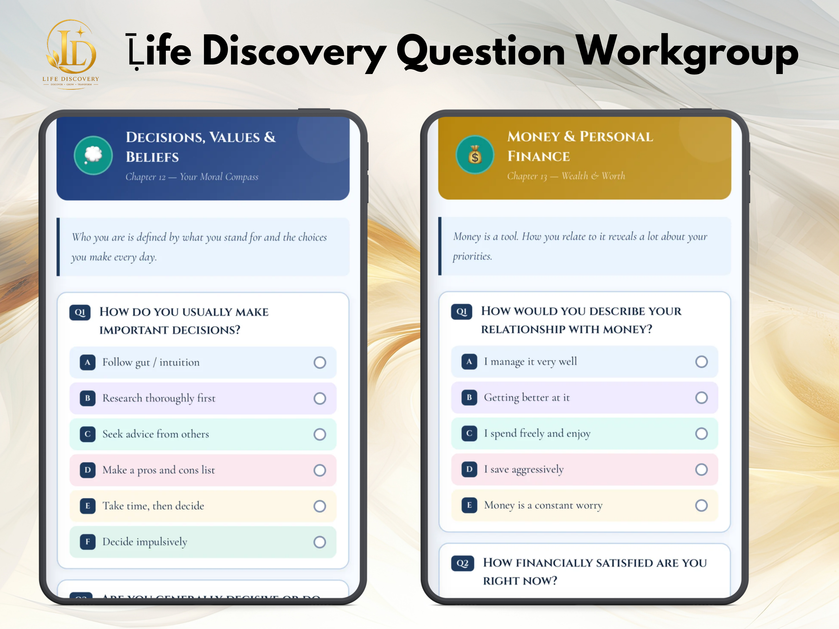 Life Discovery Workbook screenshot 13