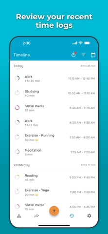 Time Tracker - Timelog Screenshot 8 of 8