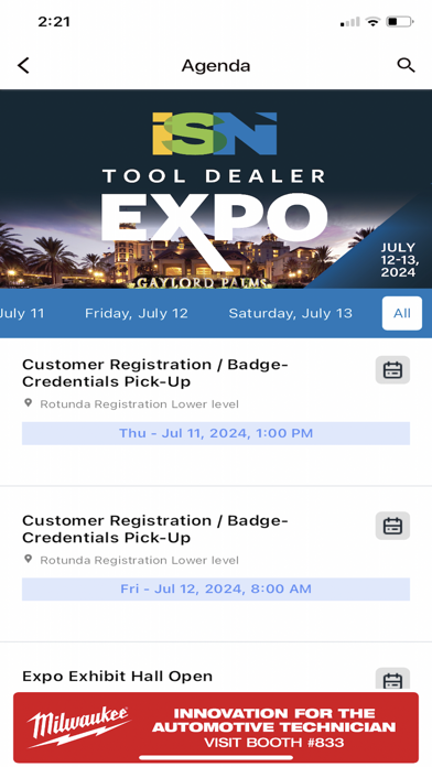 ISN Tool Dealer Expo Screenshot