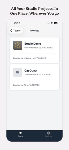 StudioGo by ReactVision screenshot