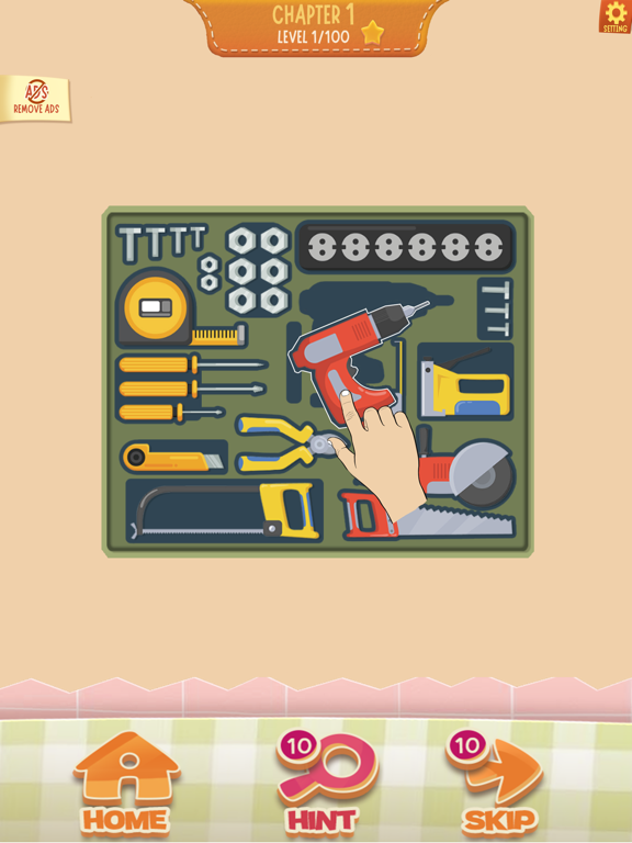 TidyUp: Satisfying Games