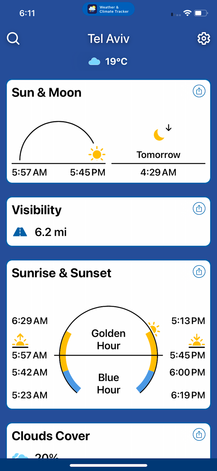 Weather Storm & Rain: Climacam screenshot 6