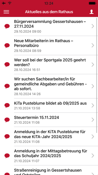 Gemeinde Gessertshausen Screenshot