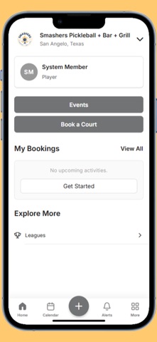 Smashers Pickleball iPhone screenshot