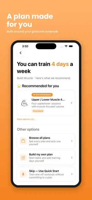 WeekFit - Workout Tracker 截图