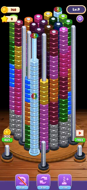 Nut Stack: Sort Puzzle screenshot 3