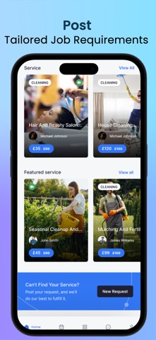 Delegate Tasks & Services screenshot