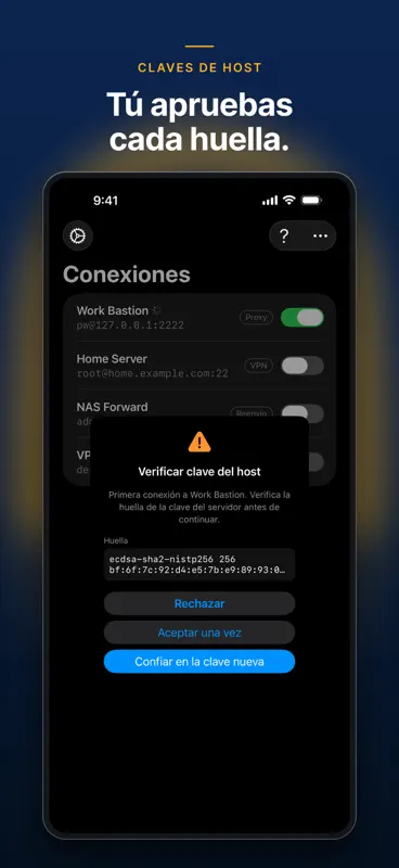 SSH Tunnel: VPN y proxy SOCKS5 screenshot 5 of 8
