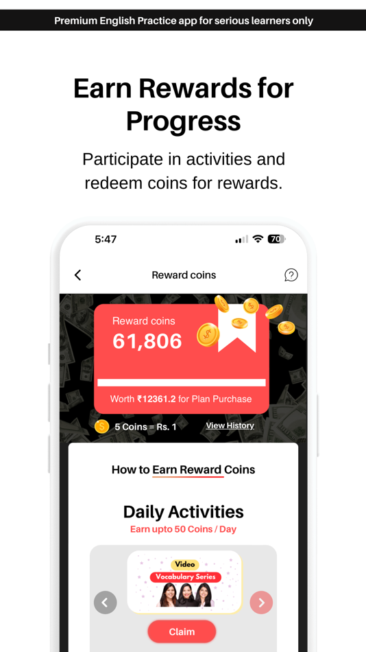 #7. EngVarta: English Speaking App (iOS) Podle: NGB EDUCATION PRIVATE LIMITED