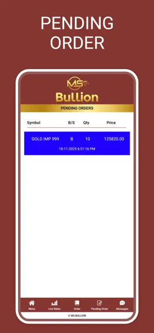 MS Bullion screenshot 4