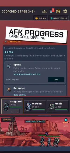 Ironvoid: Pixel Idle RPG screenshot 4