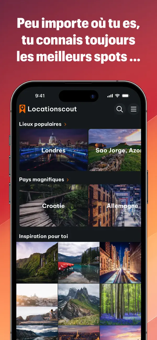 Screenshot #3 pour Locationscout - Spots photo
