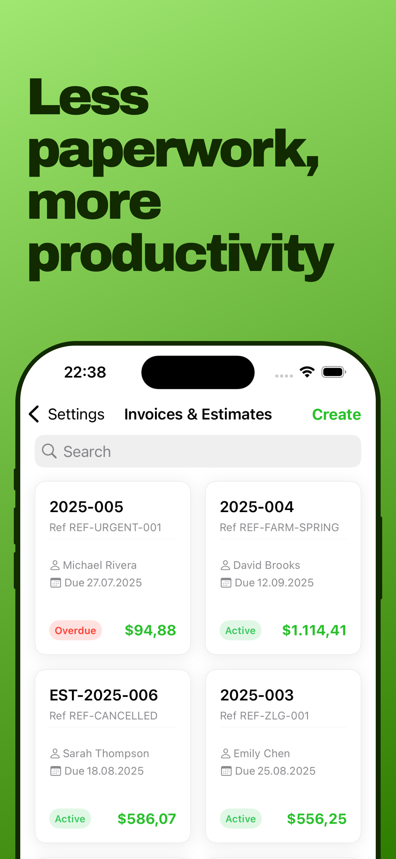 Invoice Maker Easy Billing・Inv screenshot 3