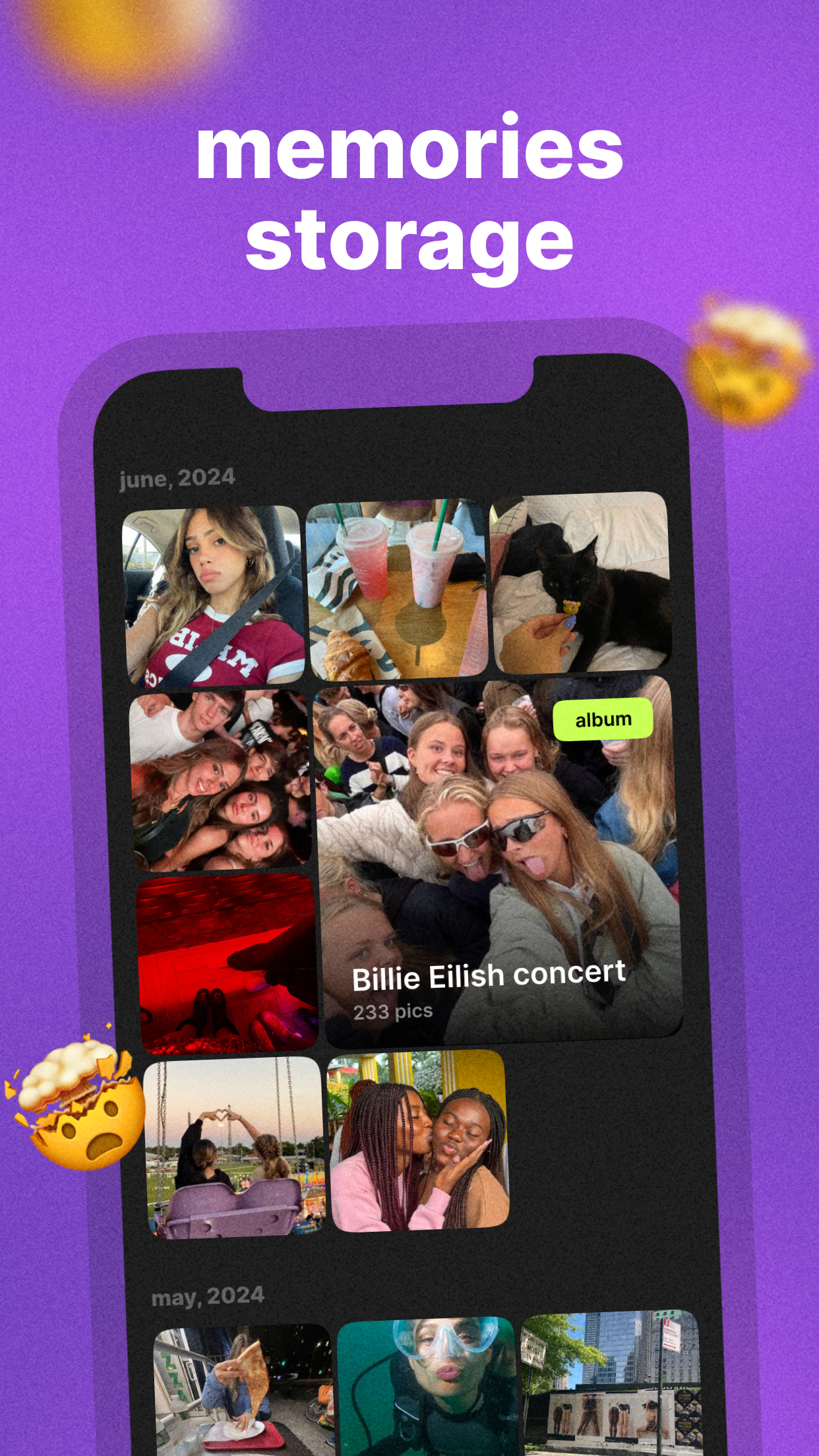 yope: photo wall with friends screenshot 5