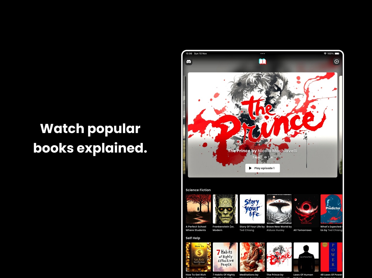 Booktok: Watch Books Explained screenshot 1