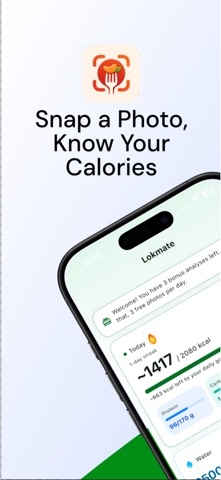 Lokmate - Calorie Counter Screenshot 1 of 6