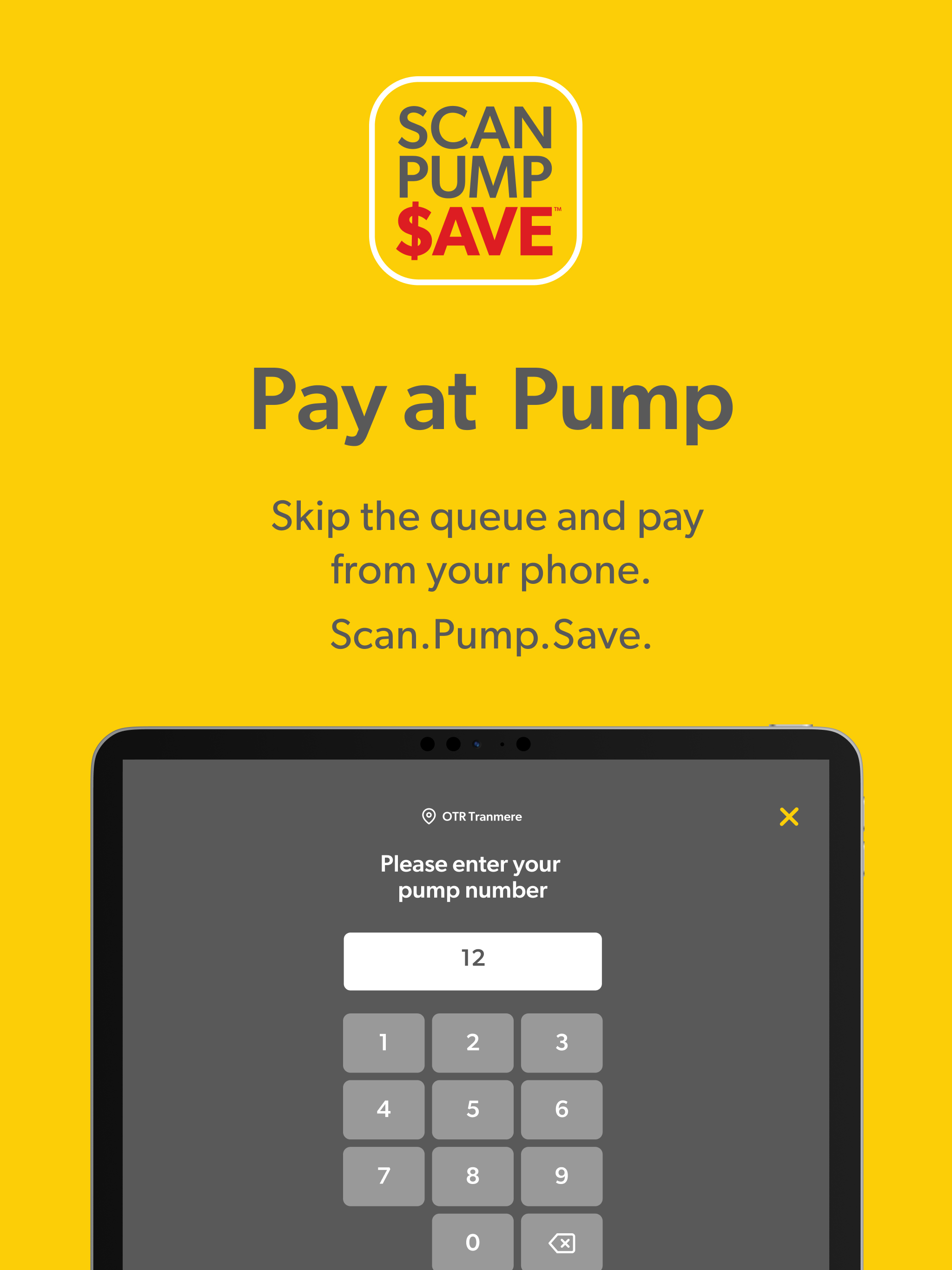 Scan Pump Save App