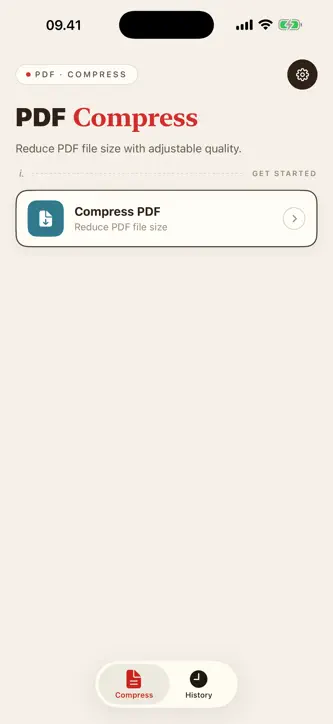 PDF Compressor screenshot 1