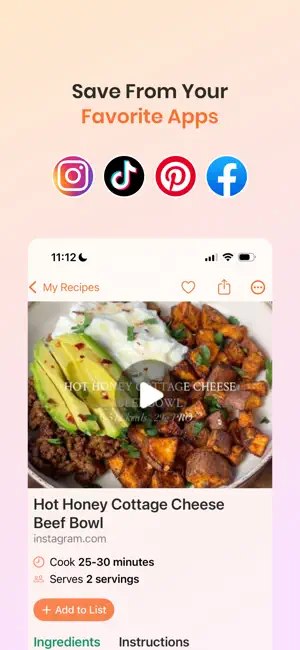 RecipeBox - Save Your Recipes! screenshot 2