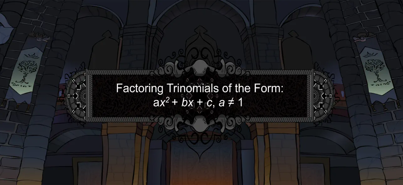 Screenshot #1 pour Factoring Trinomials - L57
