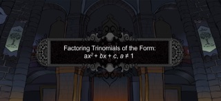 Factoring Trinomials - L57 Screenshot 1 of 3