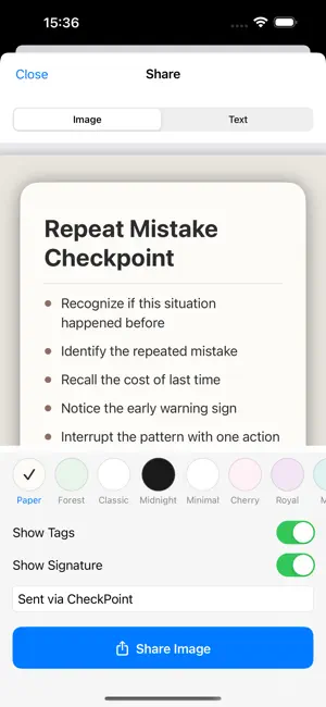 CheckPoint - Staying on track screenshot 4