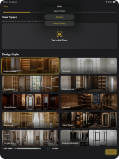 AI Walk-In Closet Designer screenshot 11