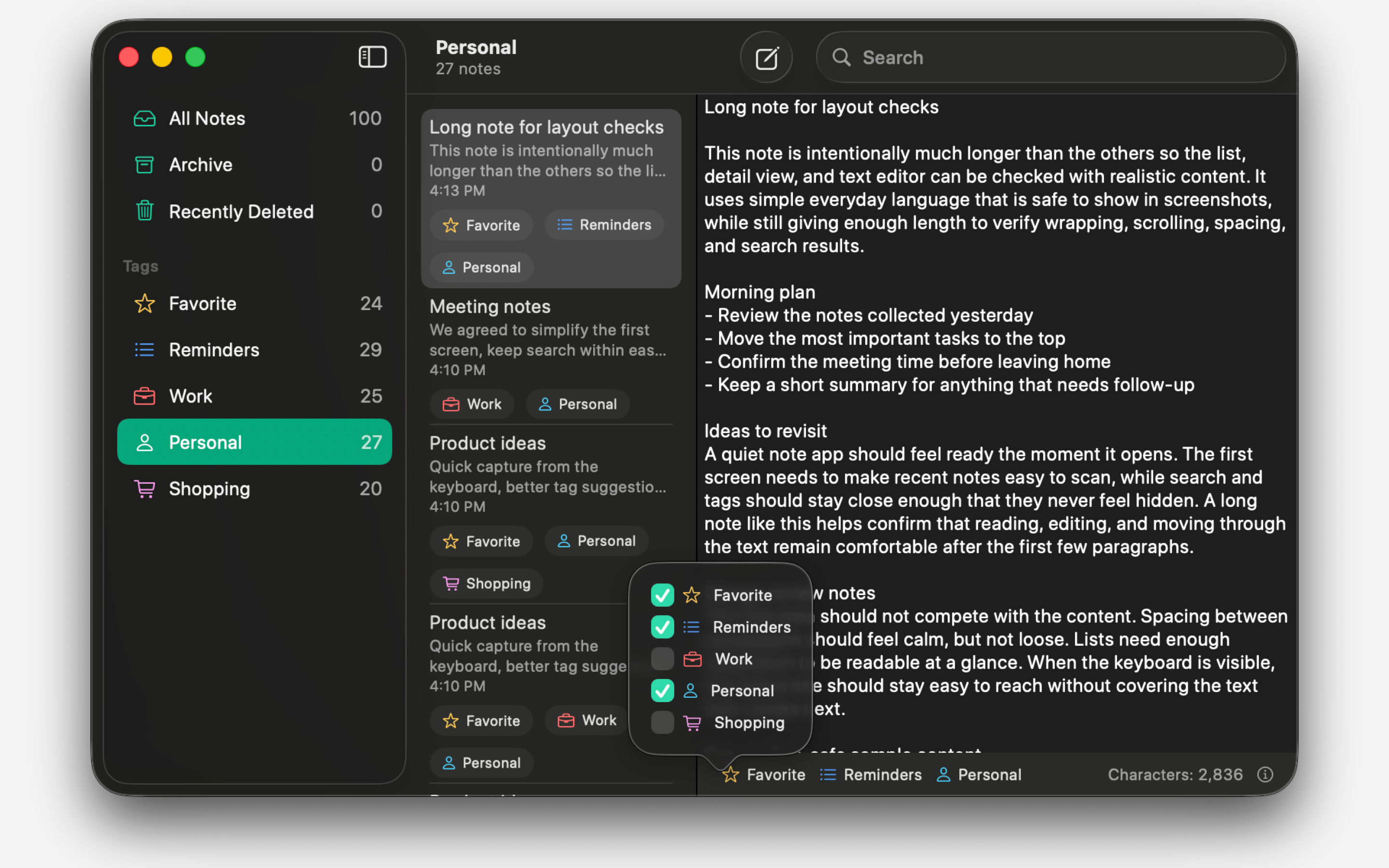 Plain Note: Notes Widget screenshot 17