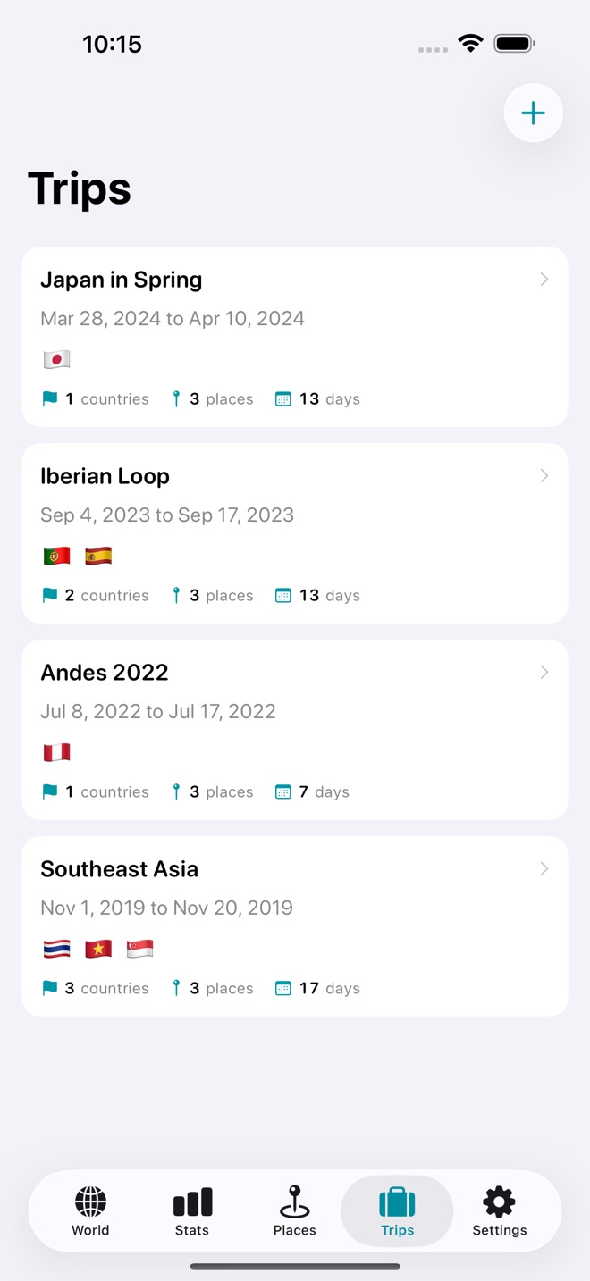 GlobeTally screenshot 4