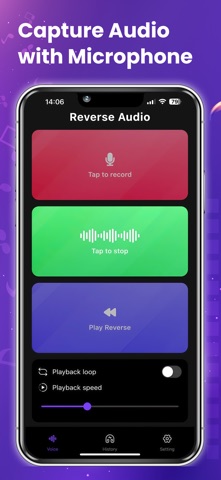 AI Reverse Audio screenshot