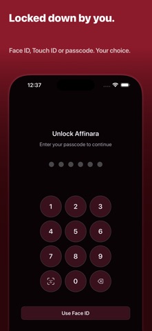 Affinara screenshot