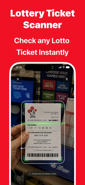 Lottery Ticket Scanner - Check screenshot 1