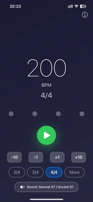 iTapTempo screenshot 1