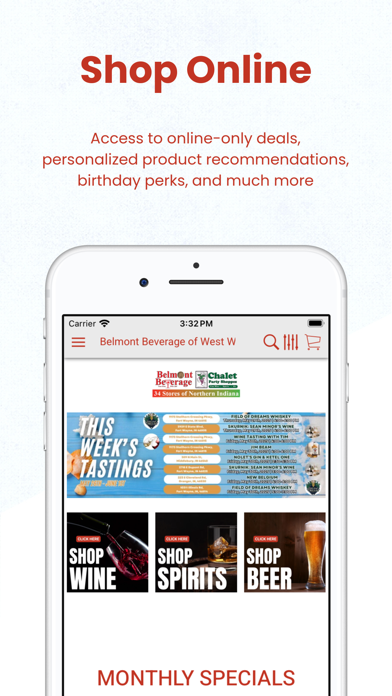 Belmont Beverage and Chalet Screenshot