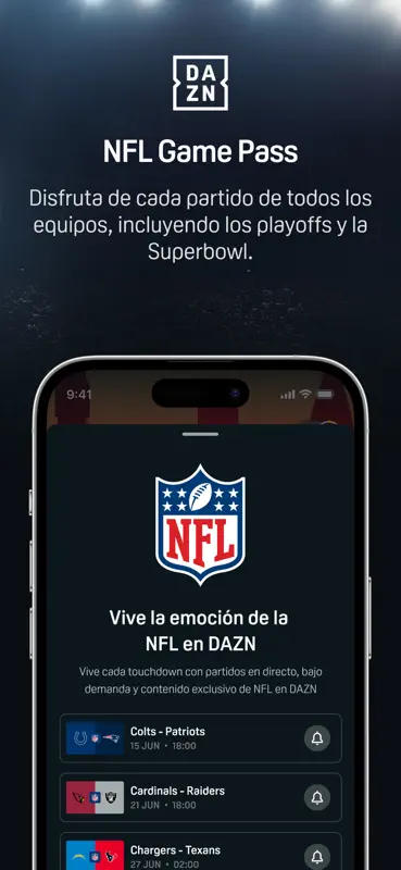 DAZN: Deportes en Directo screenshot 7 of 9