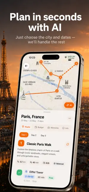 Vertu: AI Trip Planner screenshot 2